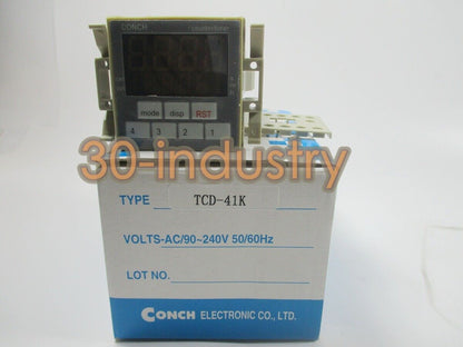 Conch TCD-41K 4-Digit Counting Timer with Precision Display - CONCH