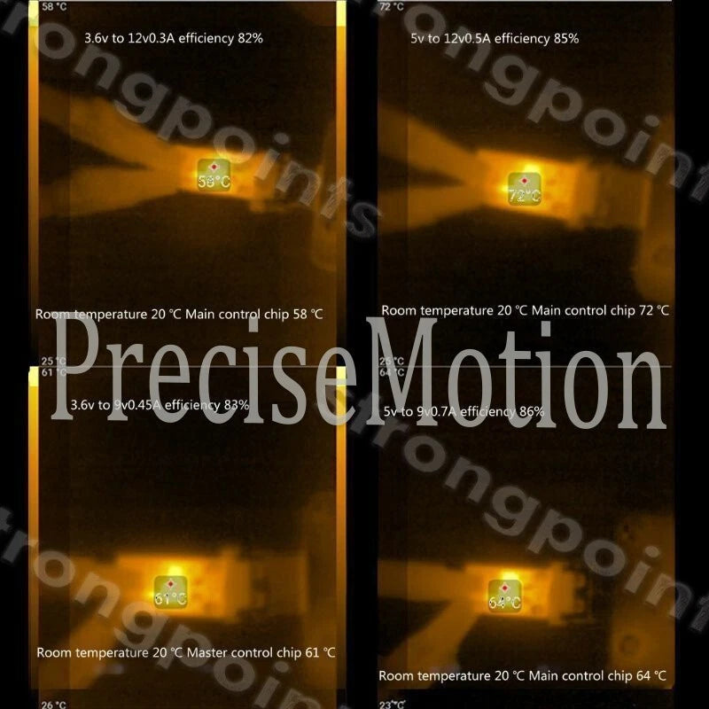 5pcs Mini Voltage Converter Step-Up Modules 5V 8V 9V 12V Power Boost Convert
