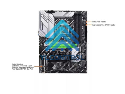 For ASUS PRIME Z590-P LGA 1200 Intel Z590 SATA 6Gb/s ATX Intel Motherboard