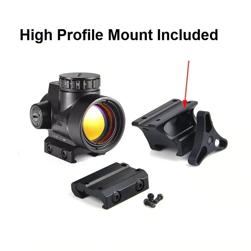 MRO 1x25 Red Dot Sight Clone Illuminated Holographic Hunting Scope Gear US Stock