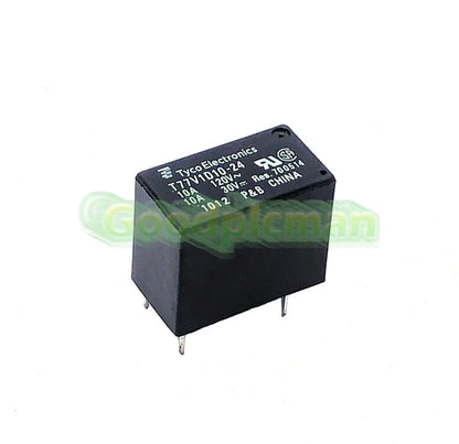 1pc TYCO T77V1D10-24 Power Relay 24VDC 4Pin 10A 120V