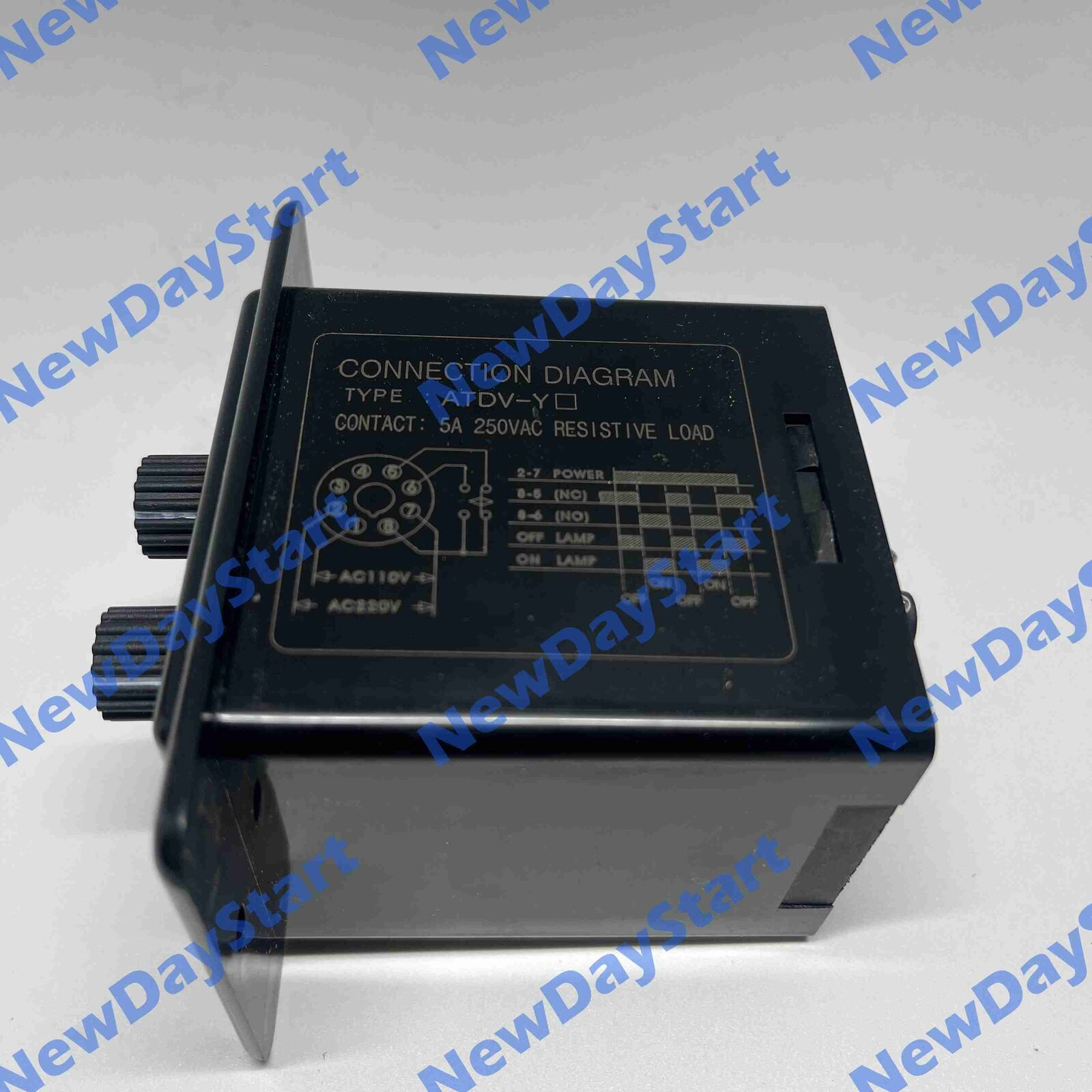 ATDV-YC 6S-60M AC110/220V Industrial Twin Timer - HITACHI