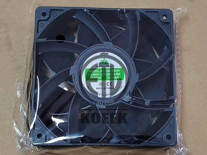 1PCS XIANGYU GROUP Fan XY-12038B2H 110-240V 12CM EC-FAN 2 wire cooling fan