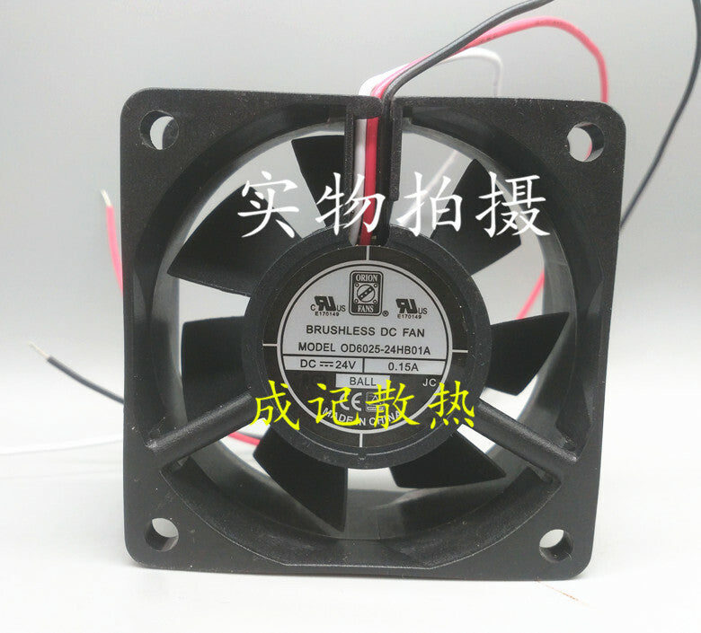 1pcs  ORION FAN OD6025-24HB01A DC24V 0.15A 60x25mm cooling fan