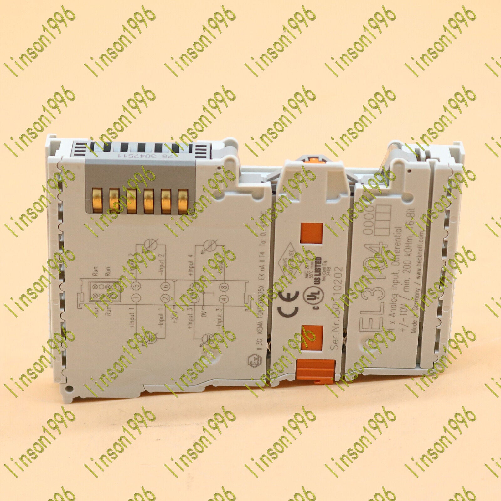 Used One For Beckhoff Module EL3104 Tested Good Condition - BECKHOFF