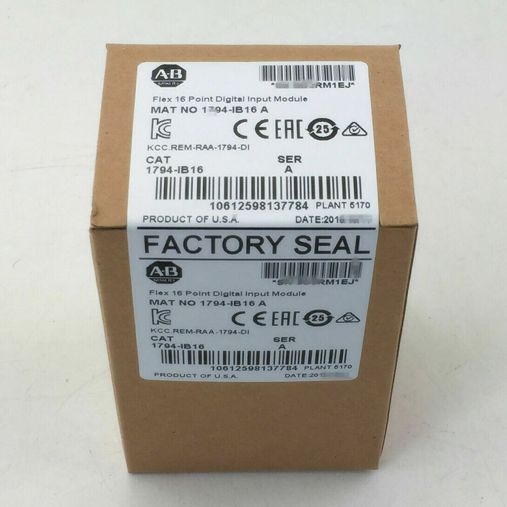 1P New Factory Sealed AB 1794-IB16 Flex Input Module - DIGIKEY