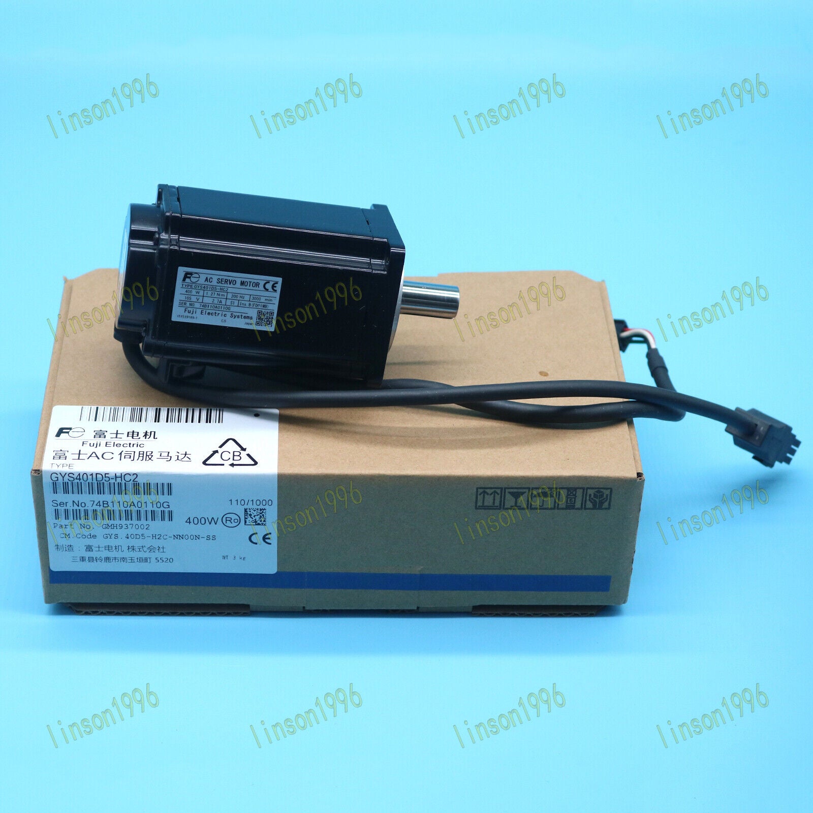 1-Unit GYS401D5-HC2 Servo Motor - FUJI