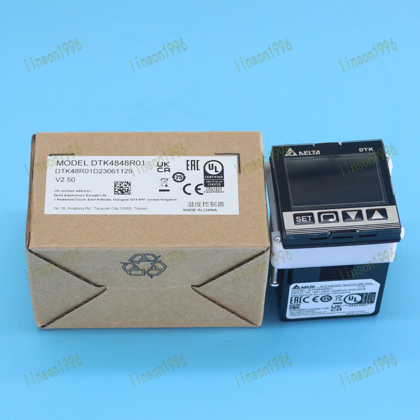 1PC Delta DTK4848R01 Temperature Controller - DELTA