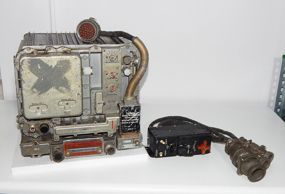 Used MiG-21 Radio R-802 R-802W with Control Panel - RADIO