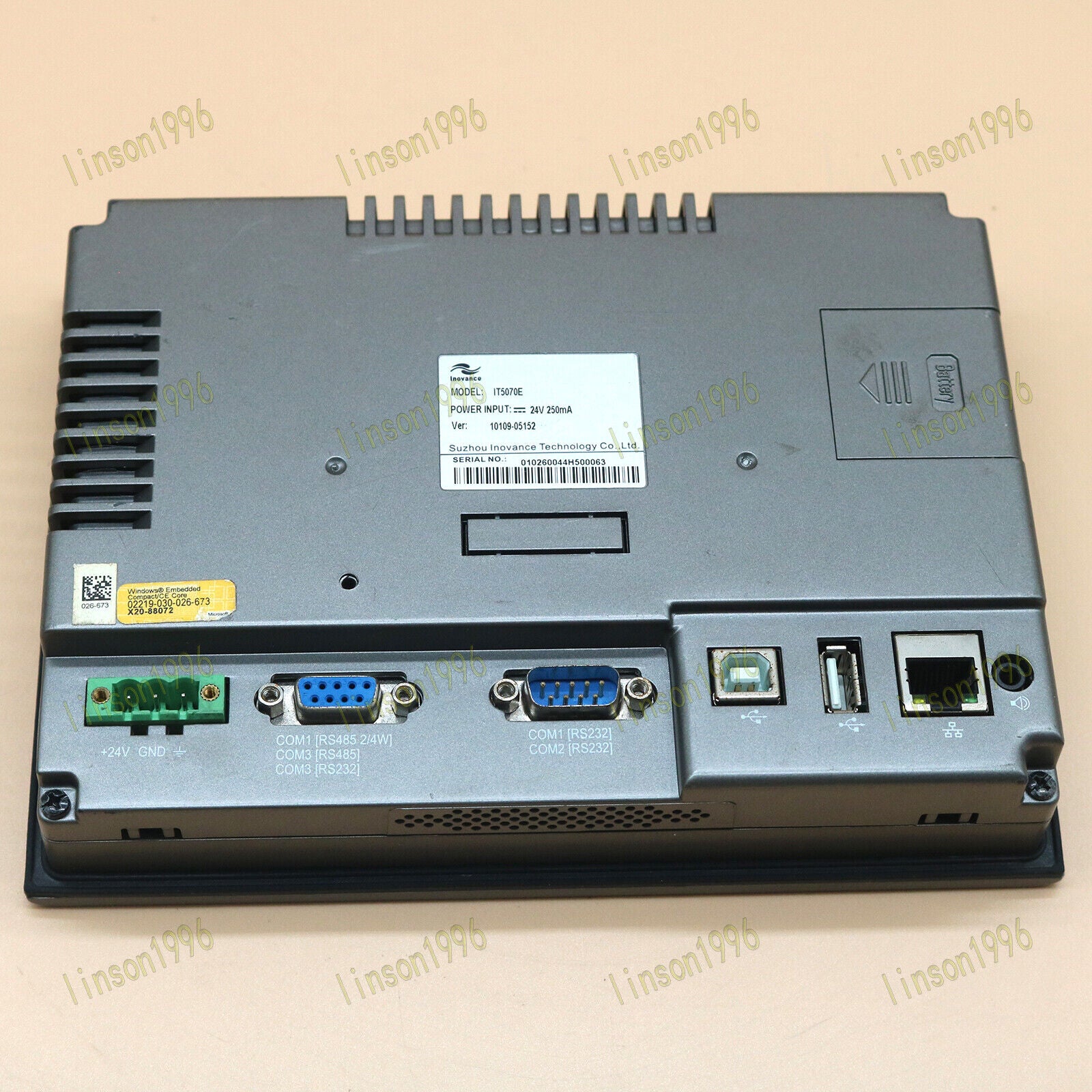 INOVANCE Touch Screen IT5070E Tested Good - INOVANCE