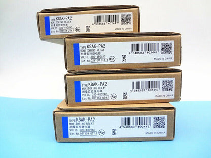 new Omron three-phase unbalanced + reverse phase missing relay K8AK-PA2 380-480VAC - OMRON