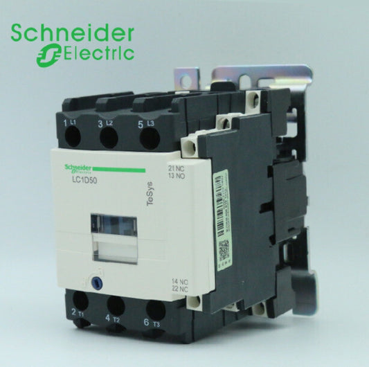 1PCS  Schneider LC1D50 Series 50A Contactor LC1D50M7C,Q7C,F7C,B7C ,E7C,BDC#SC