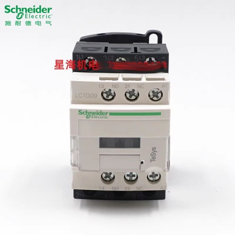 New Schneider 3-pole AC contactor LC1D09F7C - SCHNEIDER