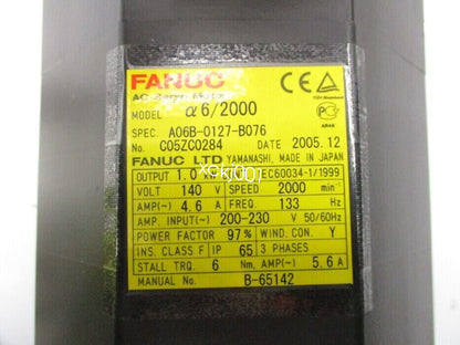 new 1pc FANUC A06b-0127-b076 A06B0127B076 Tested It in Good