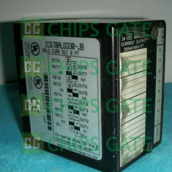 Used GE FANUC IC670ALG330 Tested in Good Condition Fast Ship - GE FANUC