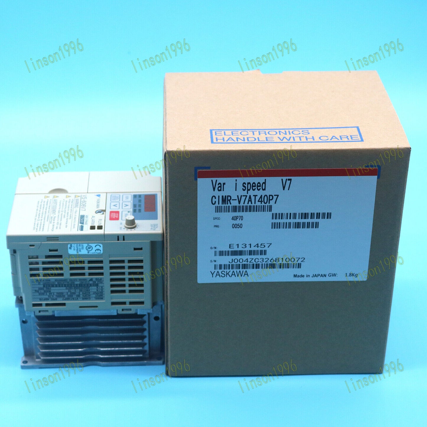 Yaskawa Inverter Model CIMR-V7AT40P7 In Box SHIPP - YASKAWA