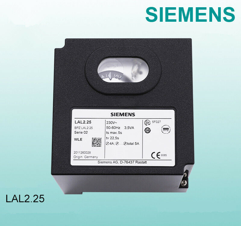 new Siemens controller LAL2.25 program controller