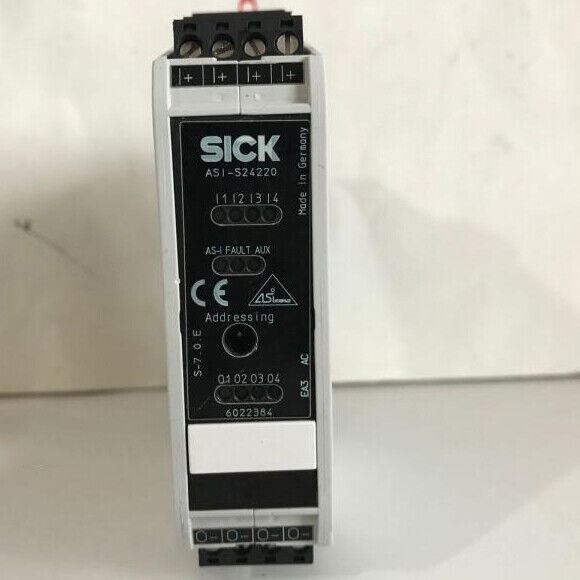 used one  SICK Safety Relay ASI-S24220 ASI-S24220