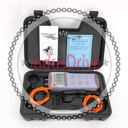 AZ8215 Portable Pressure Tester Digital Manometer Differential Pressure Meter