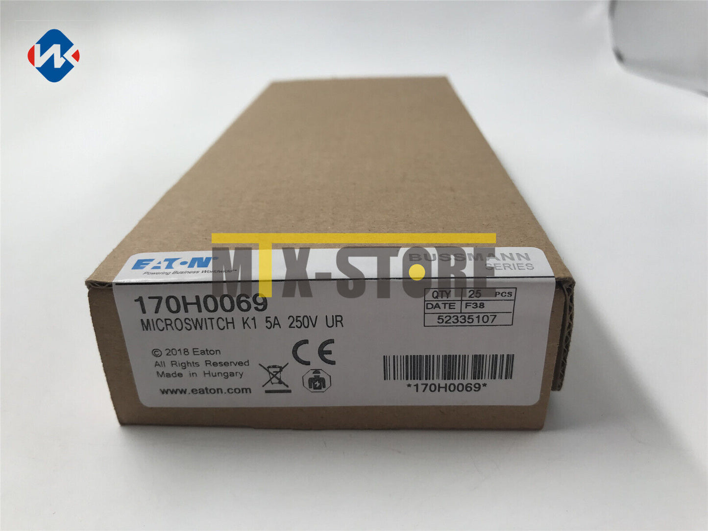 new 10pcs Micro switch for BUSSMANN 170H0069 1K 5A 250V UR