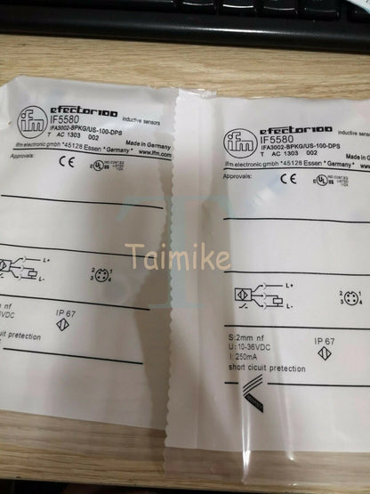 1PC IFM IF5580 Inductive Proximity Sensors
