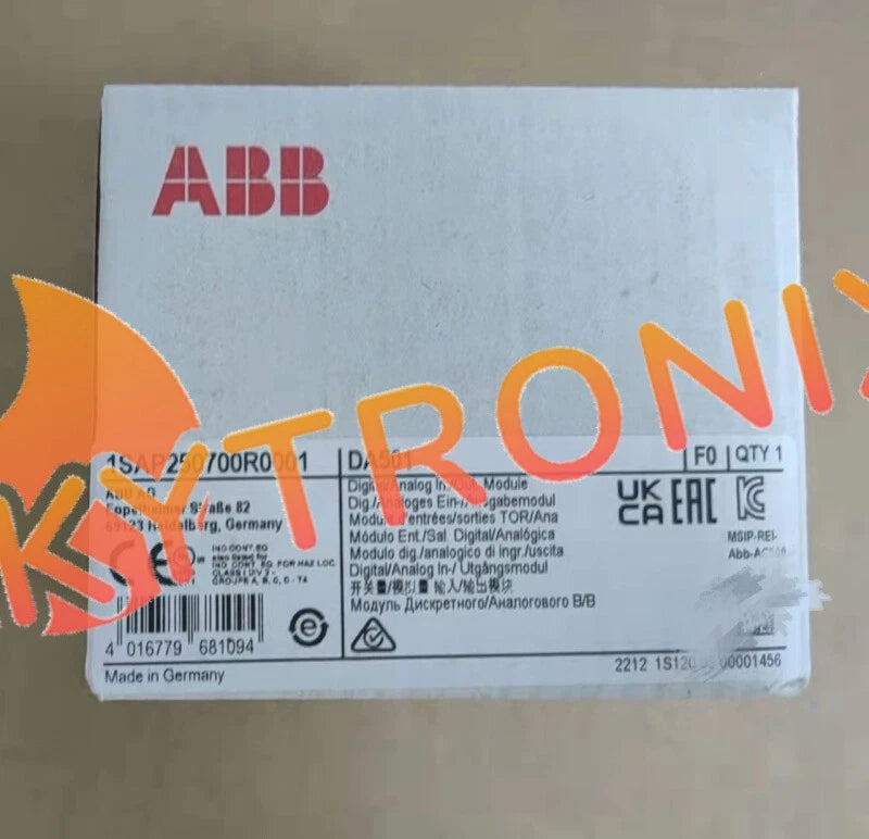 1pc ABB DA501 Digital/analog I/O module 1SAP250700R0001