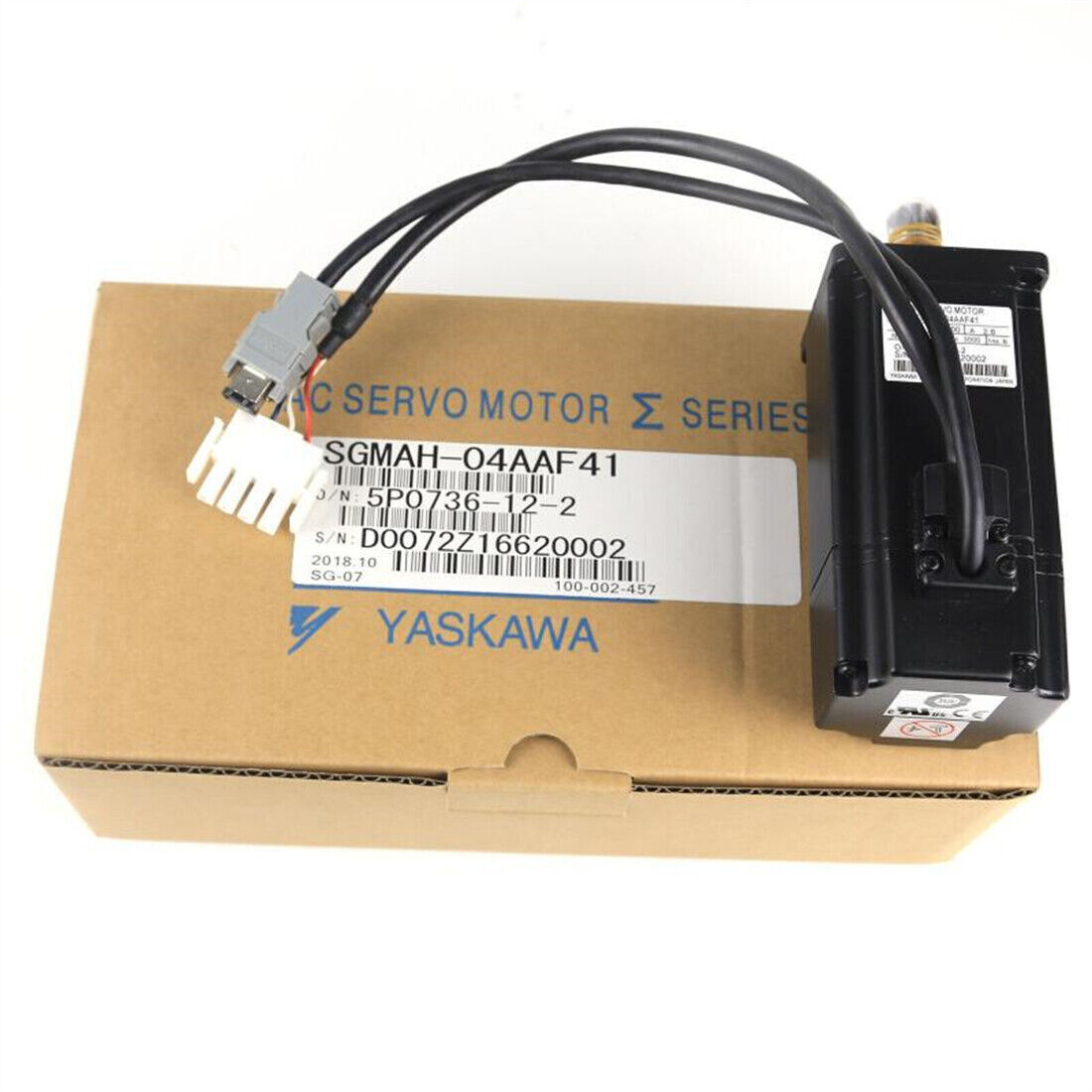 Yaskawa SGMAH-04AAF41 High-Performance Servo Motor - YASKAWA