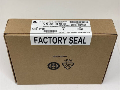 New Sealed Allen Bradley 1756-OF8H ControlLogix Analog Output Module - ALLEN BRADLEY
