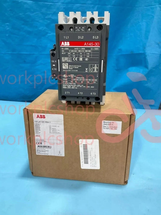 1PC Boxed ABB A145-30-11-84 3P 120 V coil Contactor
