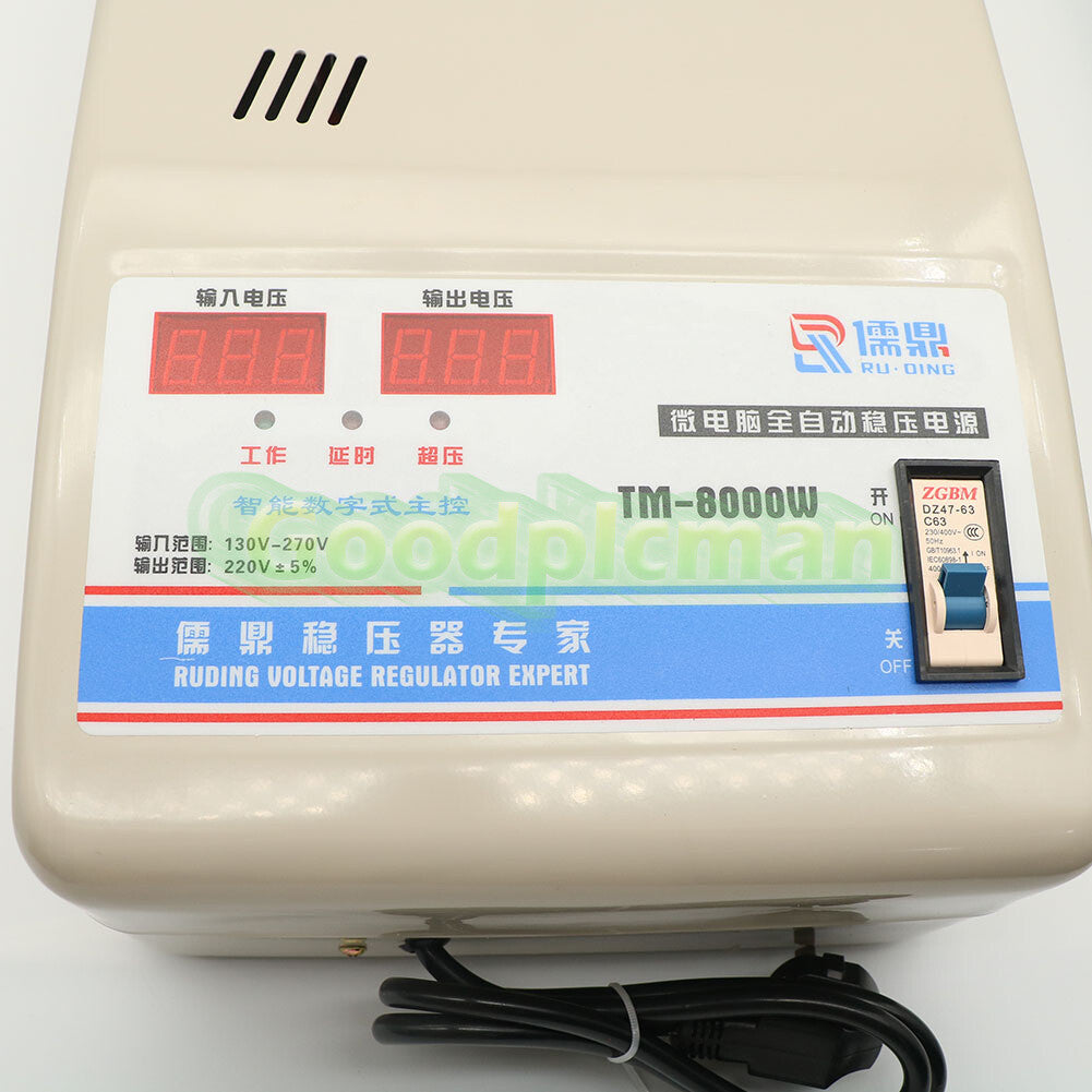 Automatic Voltage Stabilizer AC regulator Power Supply 140-260V