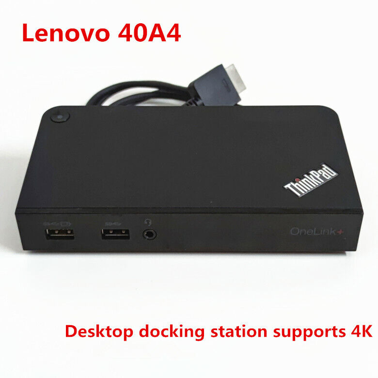 used Thinkpad Lenovo DU9047S1 OneLink+Dock Professional Desktop Docking Station 40A4