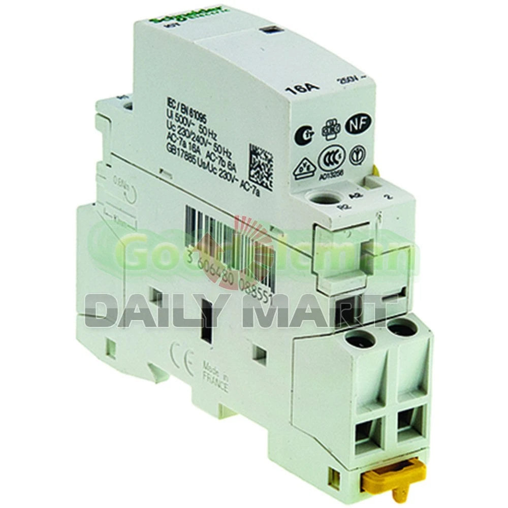 Schneider A9C22715 Acti9 iCT Contactor 16A 1NO/1NC 220/240V