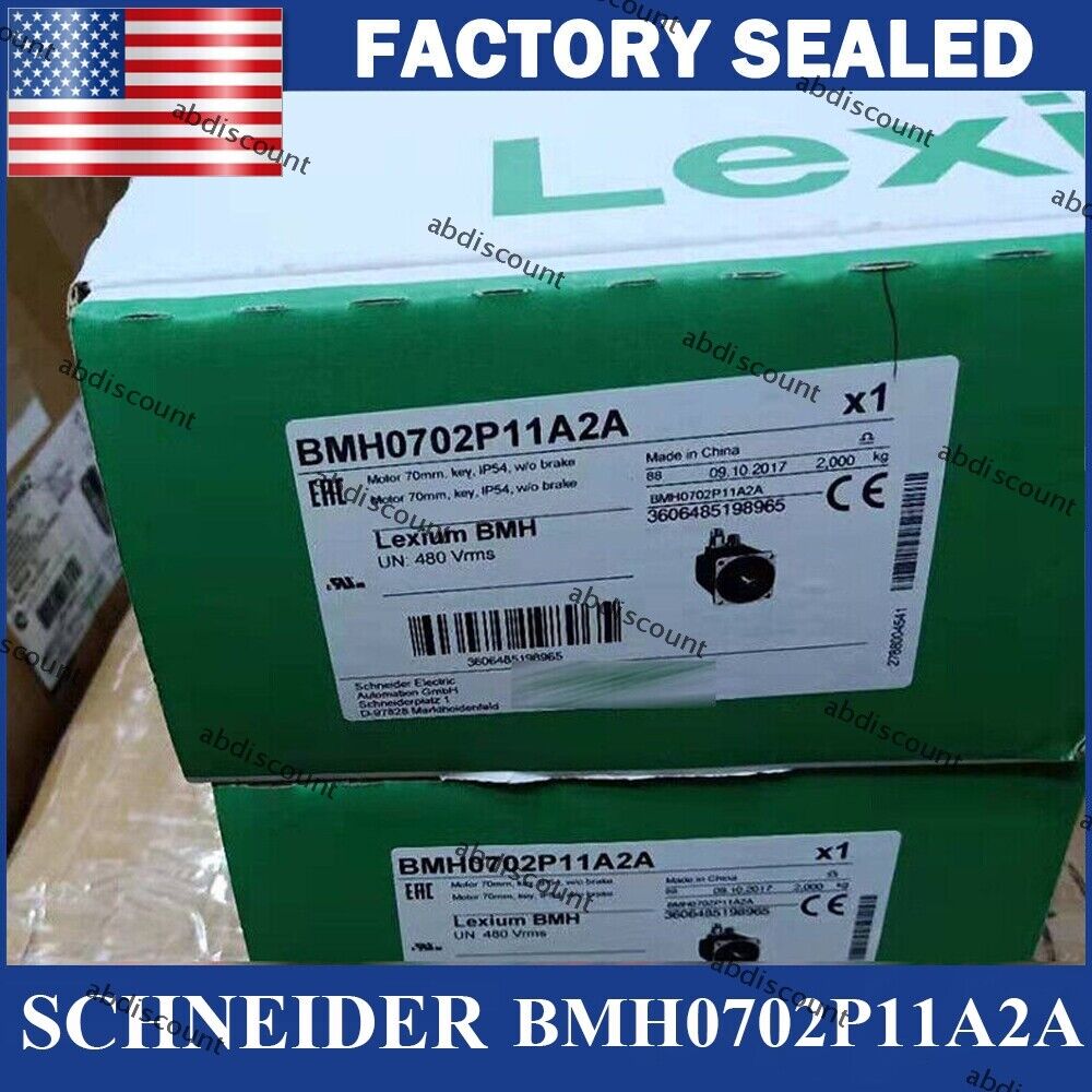 1 PC Schneider BMH0702P11A2A Servo Motor - SCHNEIDER