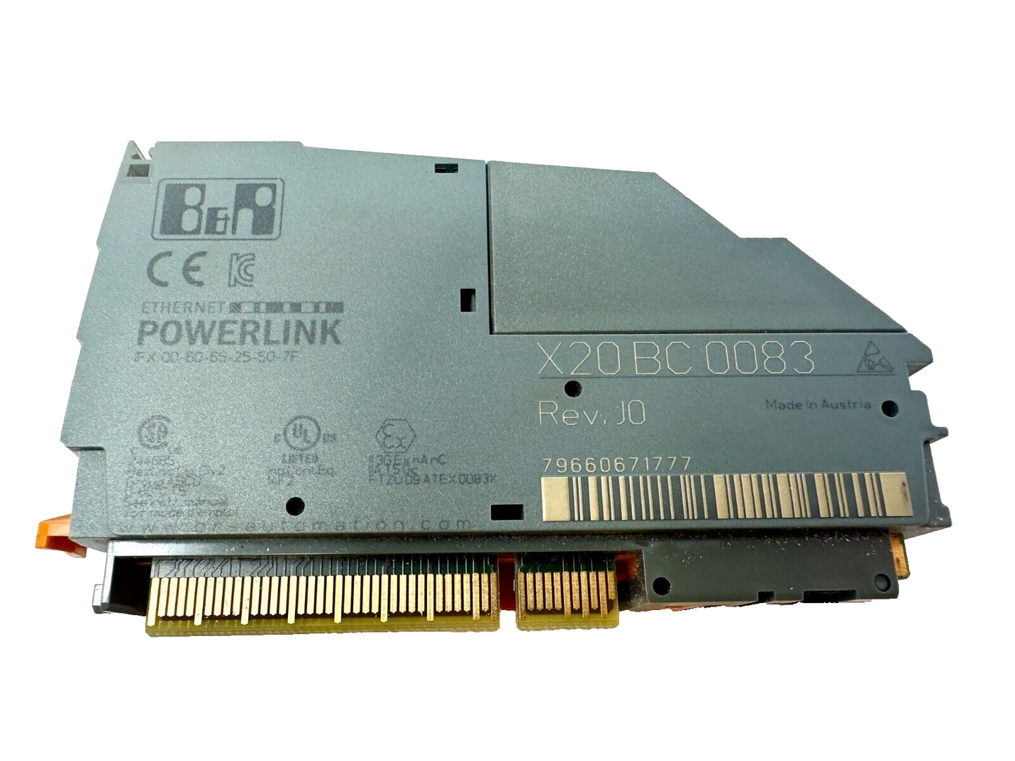 used B&R X20BC0083 Powerlink Ethernet Module - B&R