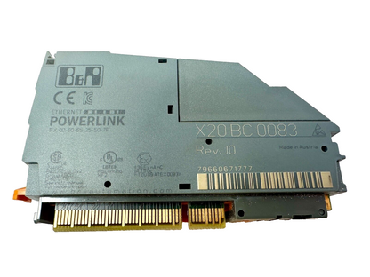 used B&R X20BC0083 Powerlink Ethernet Module - B&R