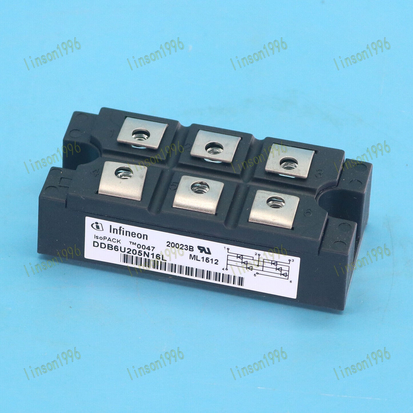 1PC - For EUPEC/INFINEON Power Module Supply DDB6U205N16L - FAST SHIP - EUPEC/INFINEON