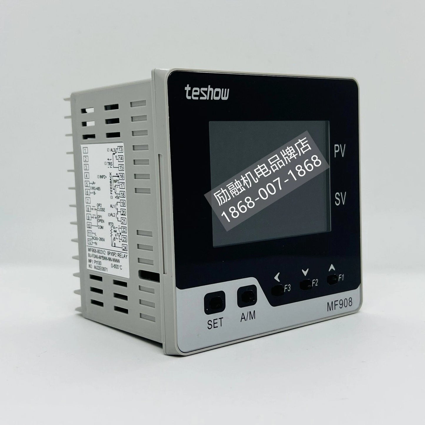 teshow MF908-802V2 BU-FDA6-AA-BNN-NNNNNN LCD Multifunction Thermostat Meter