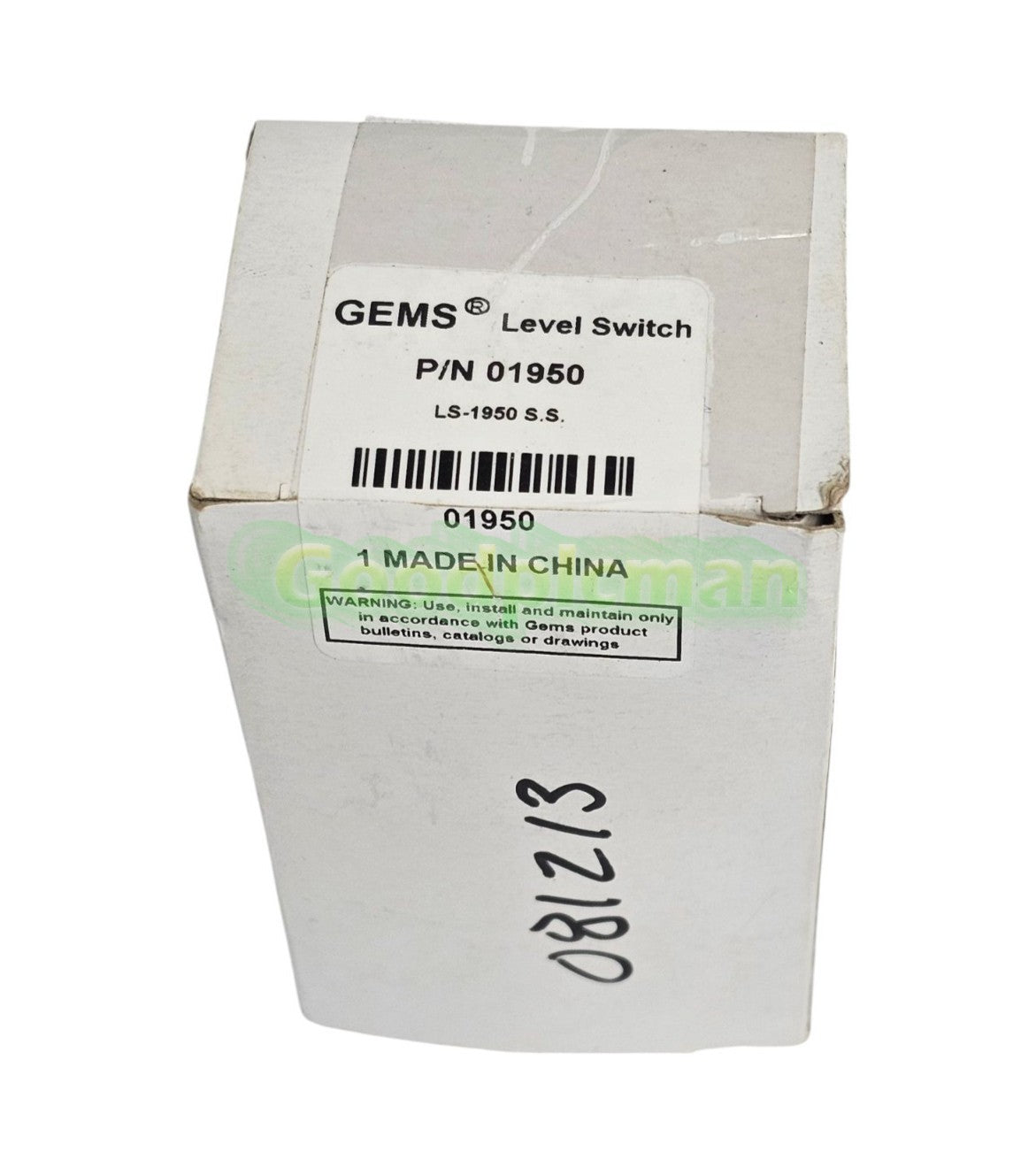 NIB GEMS P/N: 01950 LEVEL SWITCH LS-1950 S.S.