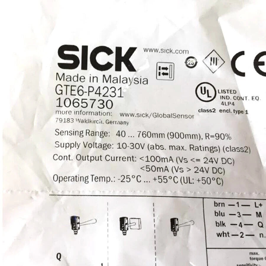 1PCS SICK GTE6-P4231 1065730 sensor