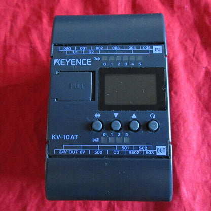 Used Keyence KV-10AT PLC Module for Industrial Automation and Control Systems - KEYENCE