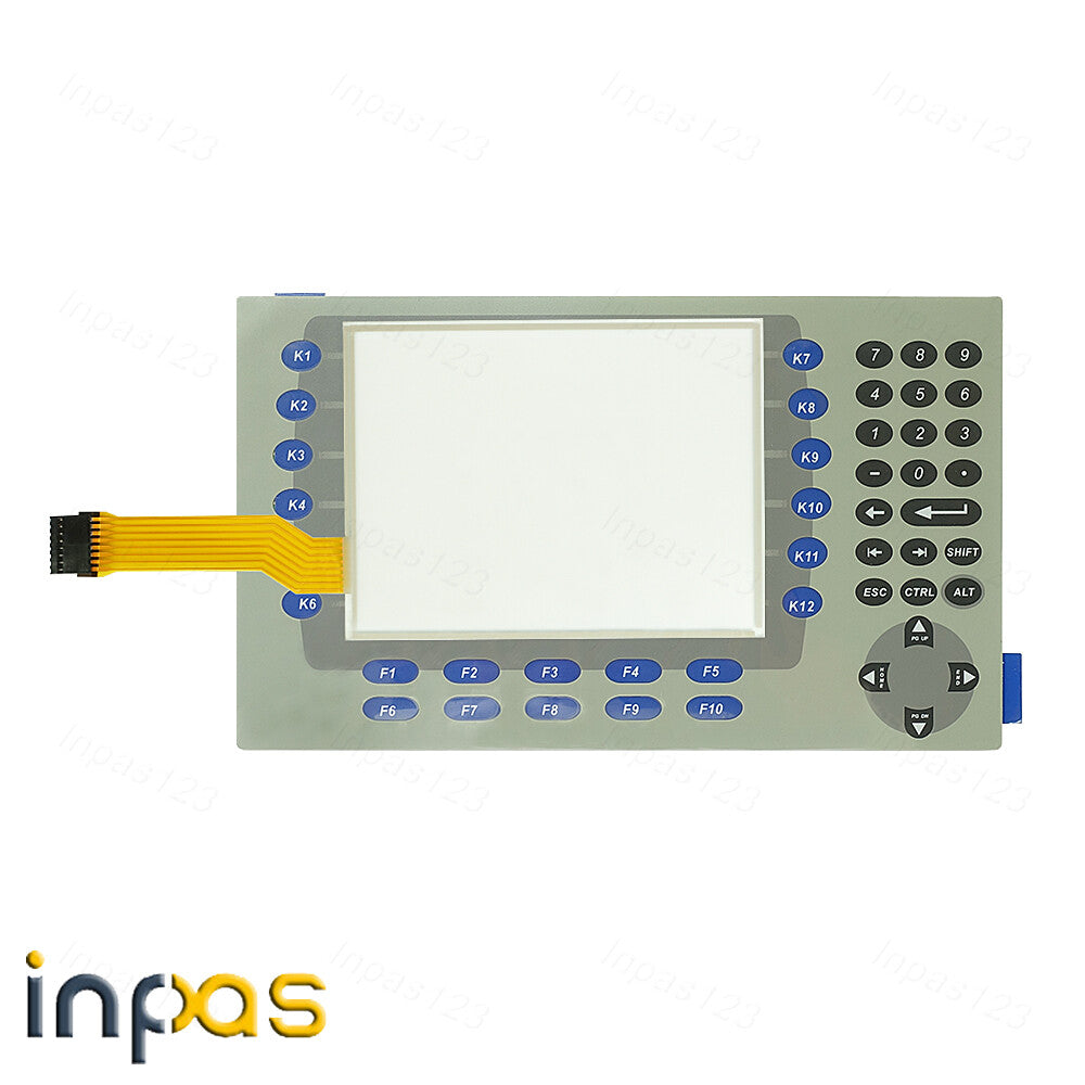 new FOR 2711P-B7C4D1 2711P-B7C4D2 Touch screen glass with Membrane keypad