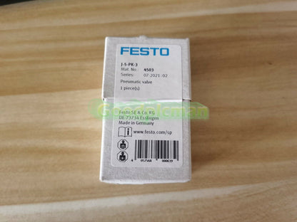 1PC Festo J-5-PK-3 4503 Solenoid Valve *TT