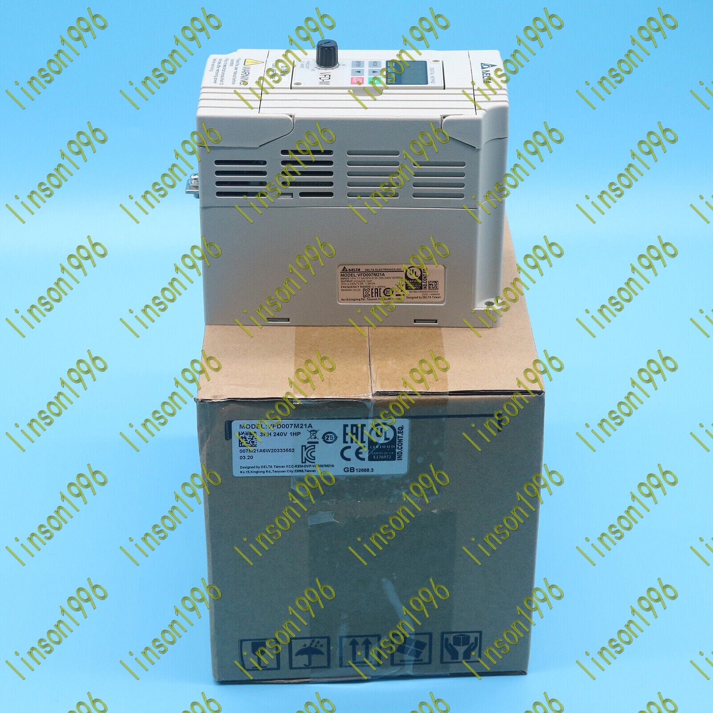 1PC Delta VFD007M21A 0.75kW Fast - DELTA