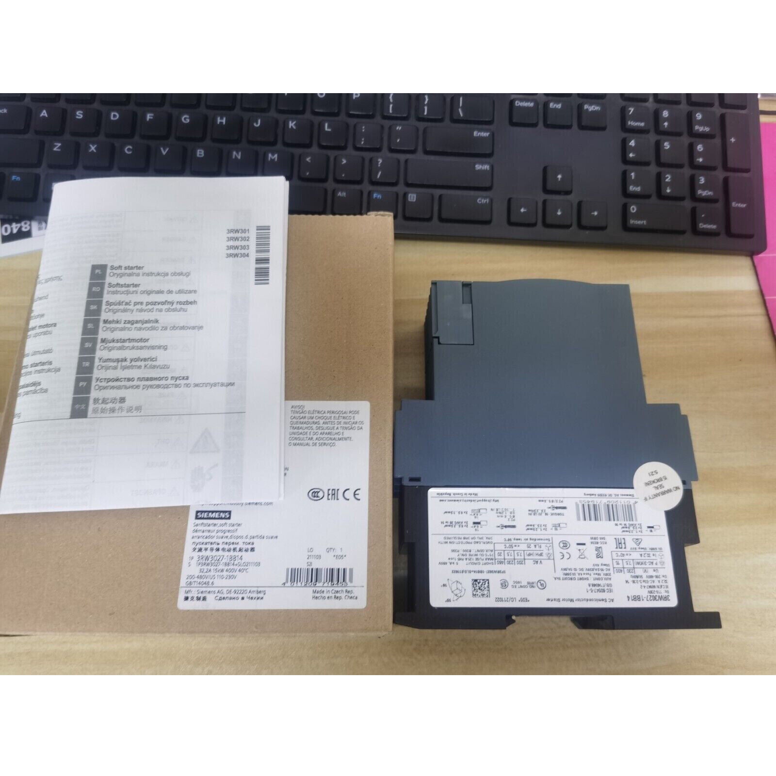 New SiemensONE 3RW3027-1BB14 Soft Starter 15KW – 1-Year Warranty - SIEMENS