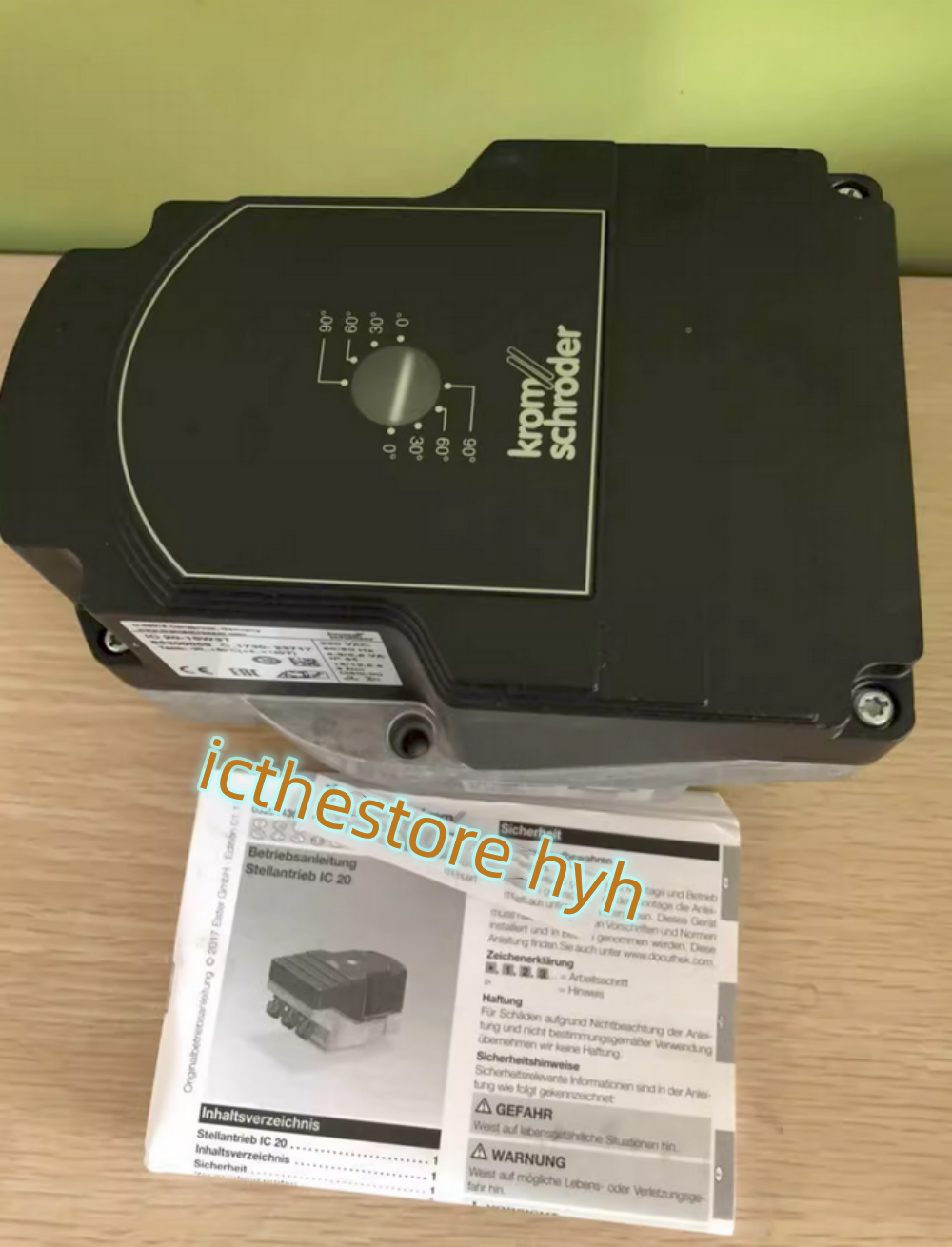 used  IC 20-07W2E Electric Actuator IC20-07W2E By  or