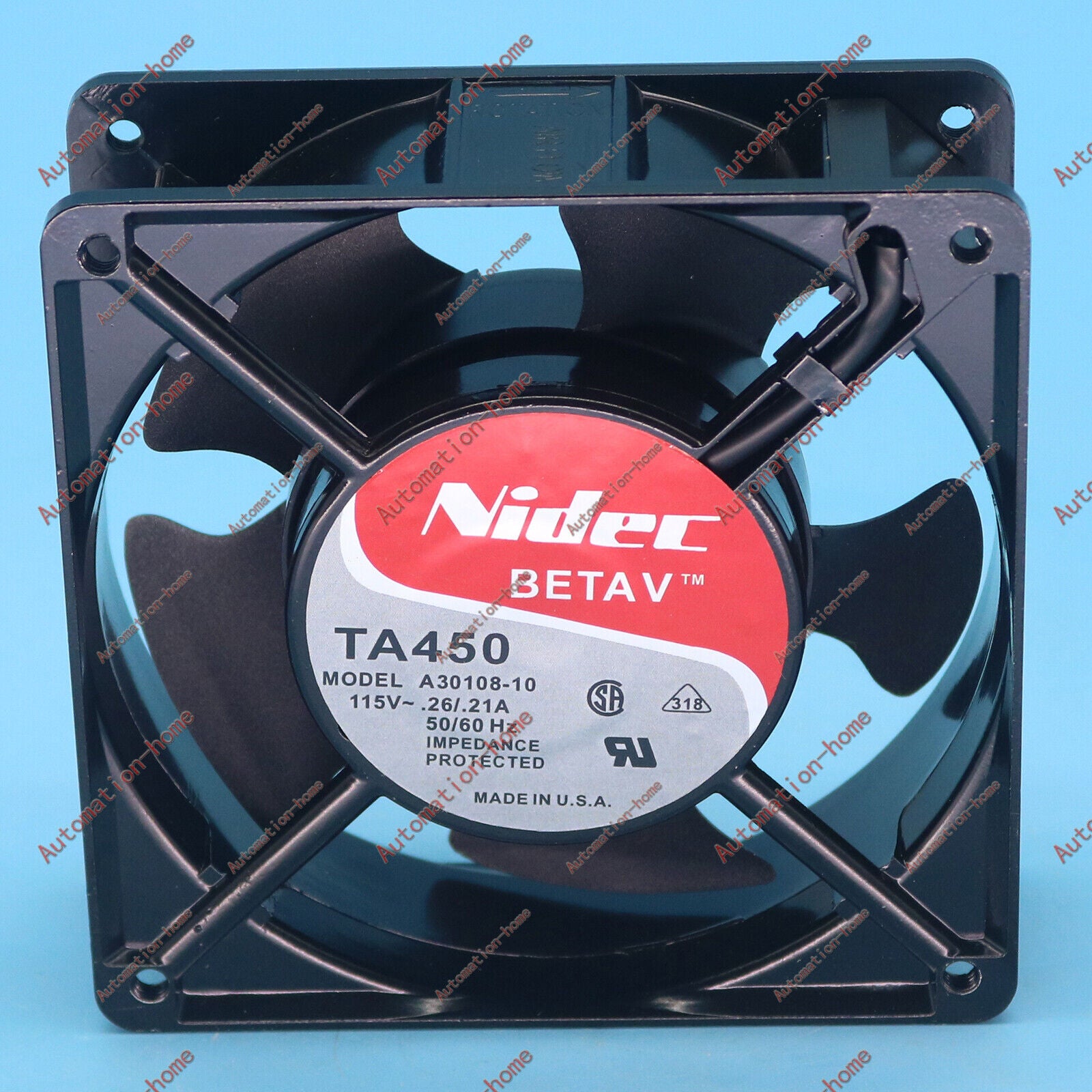 new Nidec TA450 A30108-10 115V 0.21A 12038 Industrial cabinet cooling Nidec