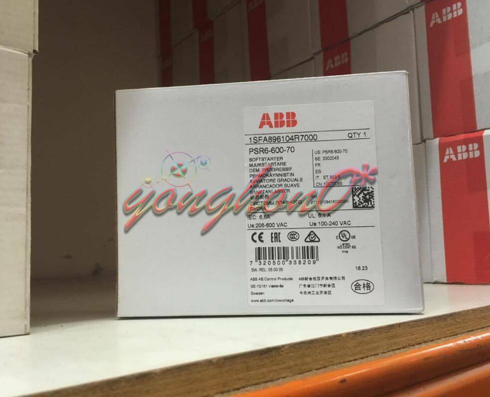 ABB PSR6-600-70 Soft Starter Motor Power 3KW - ABB