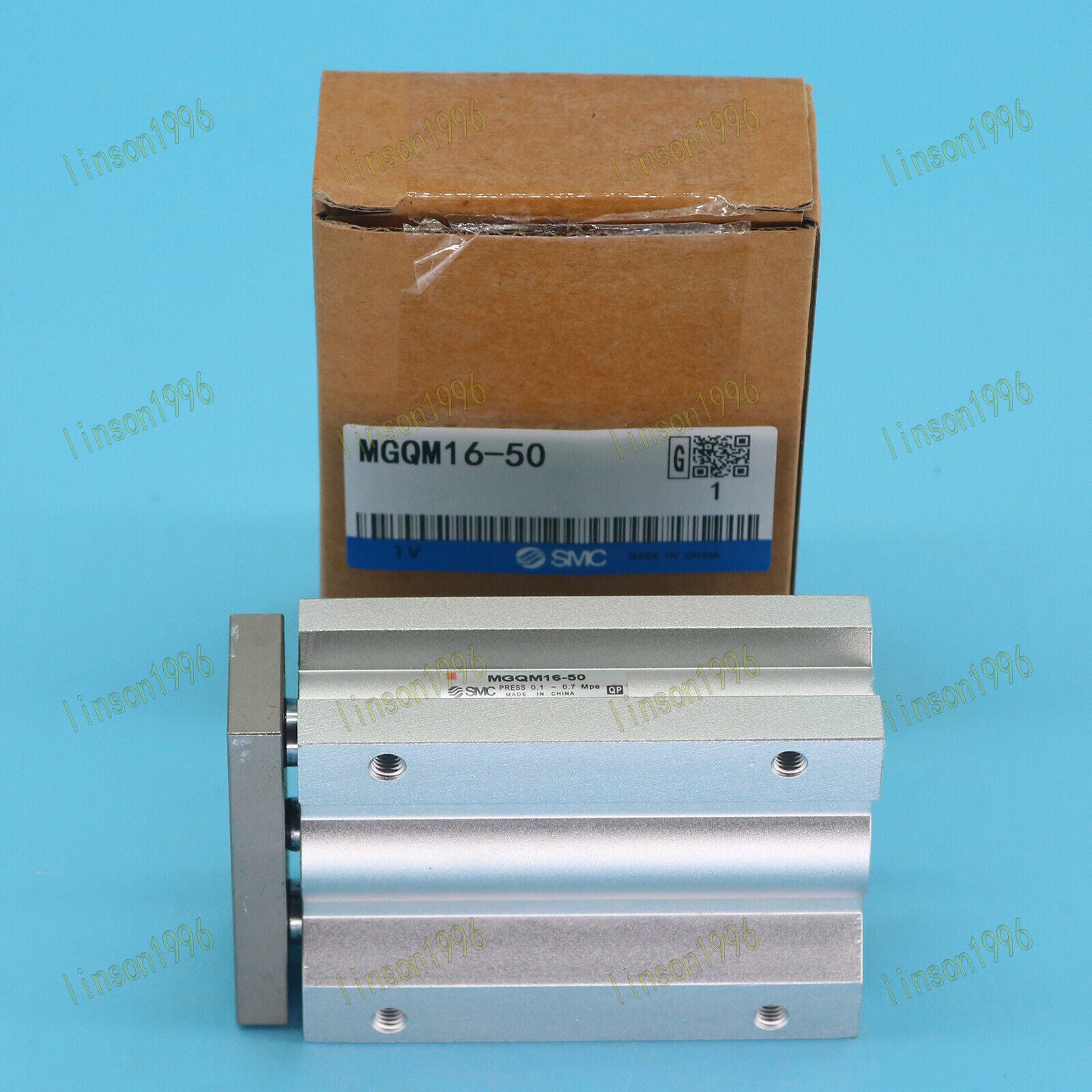 SMC MGQM16-50 Guide Rod Cylinder In Box Ship - SMC