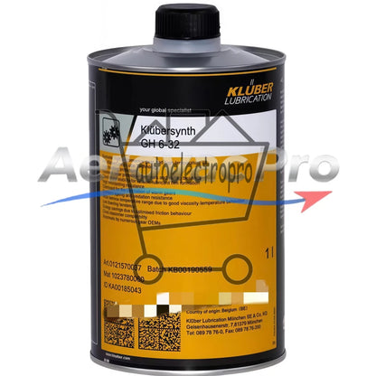 1Pcs KLUBER Lubrication Klubersynth GH 6-32 1L ( 1000ml) SAFE RELIABLE