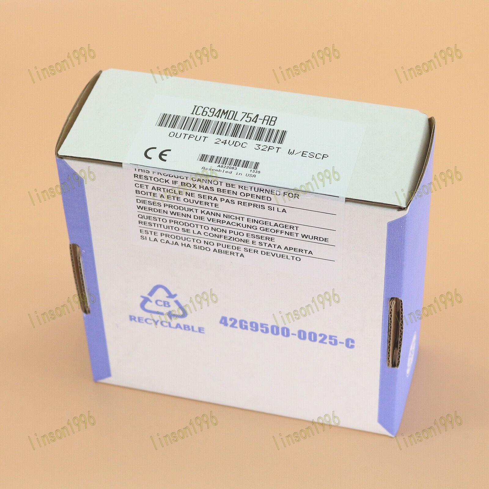 GE FANUC IC694MDL754-AB OUTPUT MODULE - GE FANUC